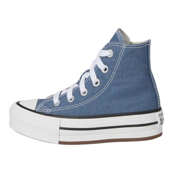 NWT Converse Little Kids EVA Lift Canvas Platform - Lakeside Blue - MultipleSize - Picture 15 of 15